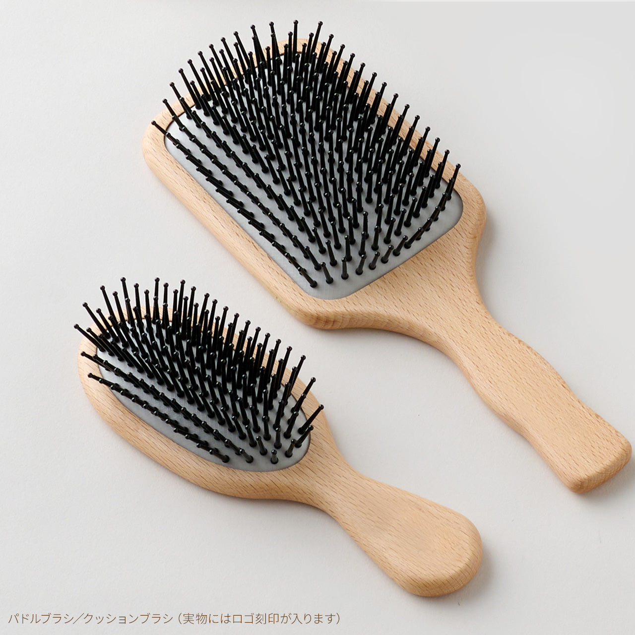 レヴィ クッションブラシ|頭皮ケア・飛騨職人手作り・天然素材