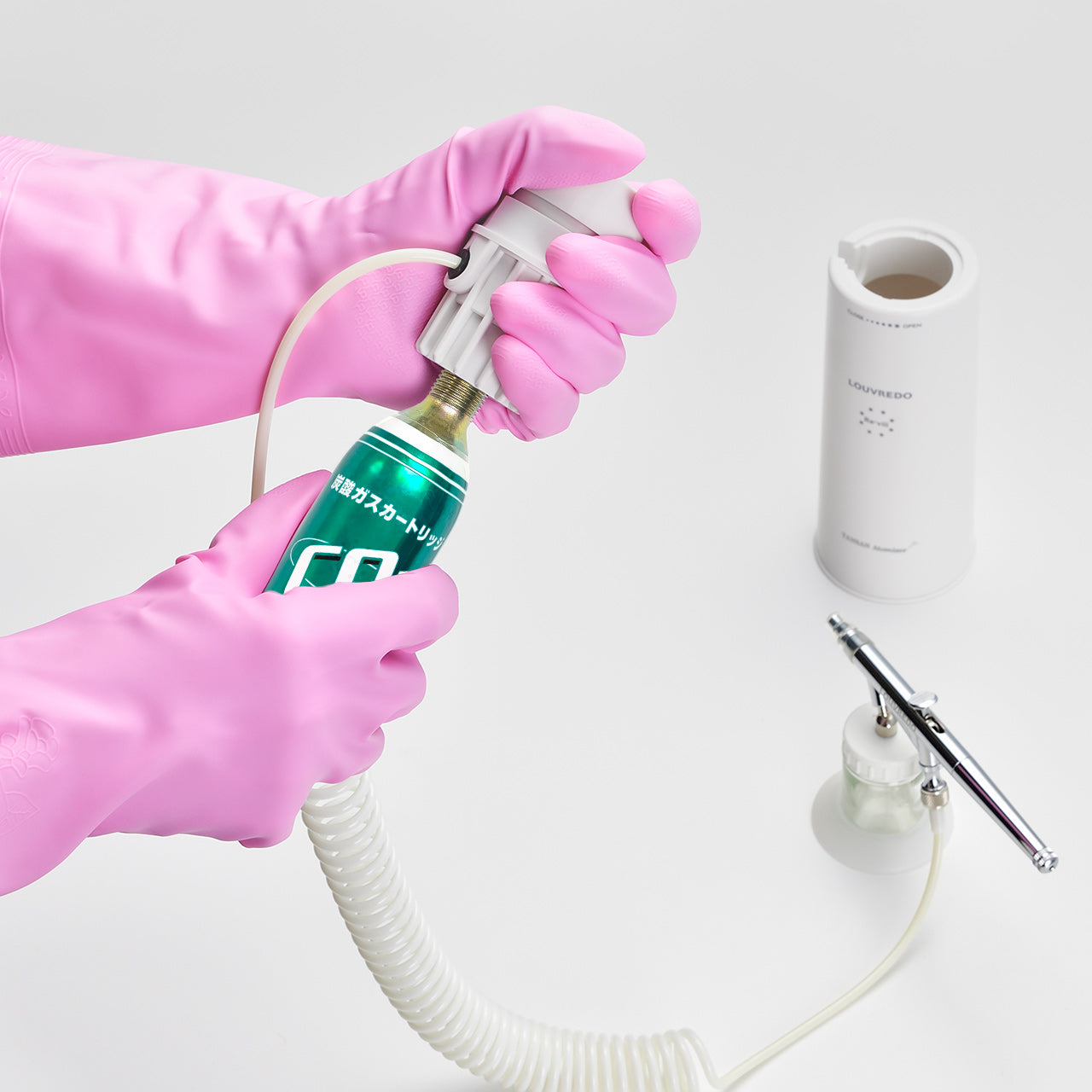 炭酸ガスカートリッジ(74g×5本入)