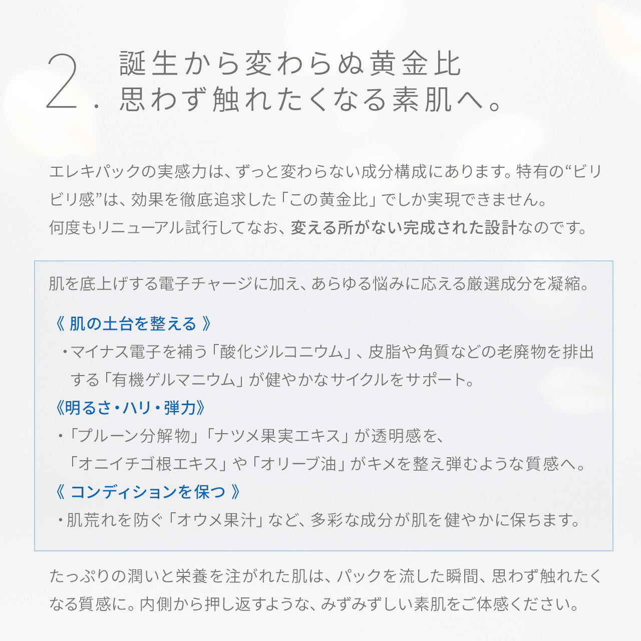 レヴィ エレキパック – LOUVREDO直営 公式オンラインショップ